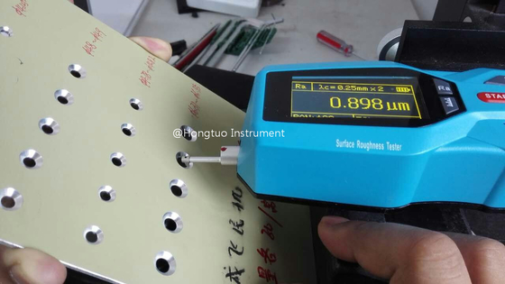 Portable Stainless Steel Surface Roughness Tester , Surface Roughness Testing Instrument
