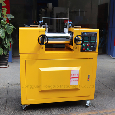 Double Rolling Mill Machine PVC Rubber and Plastic Lab Two Roll Mill for Sale