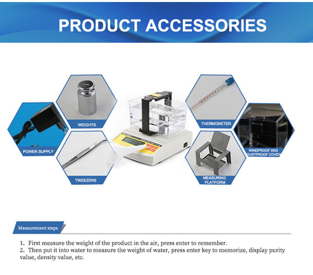 Digital Electronic K Value of Precious Metals Analyzer Device Measures the Value of Gold