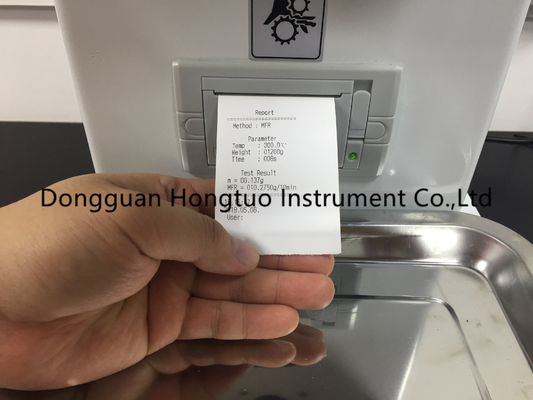 Thermoplastics Melt Index Tester, Automatic / Manual Cut MFI Testing Machine, Plastic Testing Equipment