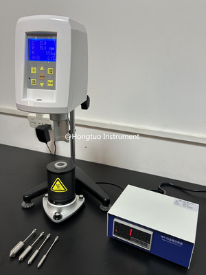 Portable High Temperature Viscometer Adhesives for Waxes Asphalt High Viscosity Test HB-SSR-H