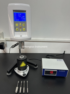 Portable High Temperature Viscometer Adhesives for Waxes Asphalt High Viscosity Test HB-SSR-H