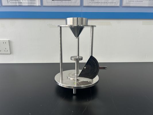 Repose Angle Testing Machine , Angle of Repose Tester , Repose Angle Measuring Device , Angle of Repose Apparatus DF-1-05