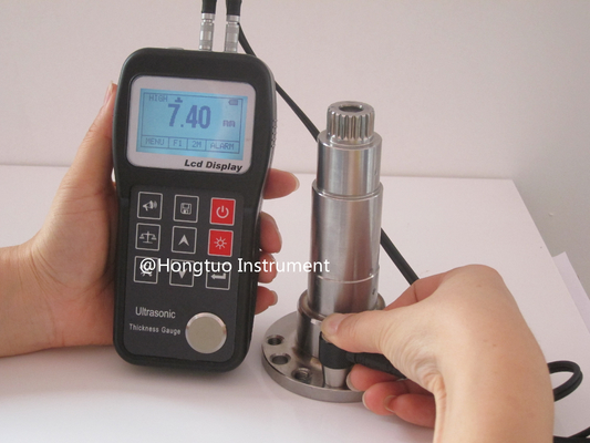 Color Screen Ultrasonic Paper Plastic Rubber Thickness Measurement Equipment